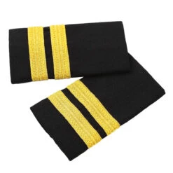 Epaulettes De Pilote 2 Bandes