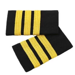 Epaulettes De Pilote 3 Bandes