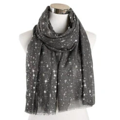 Écharpe Aviateur St-Exupéry 29 Écharpe Aviateur St-Exupéry -Esprit Aviation FOXMOTHER 2021 New Fashion Navy Star Moon Foil Gold Scarf For Womens Chirstmas Gifts Esprit Aviation 1661287378