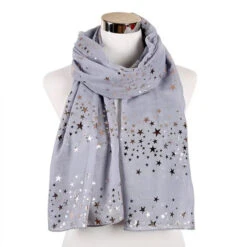 Écharpe Aviateur St-Exupéry 36 Écharpe Aviateur St-Exupéry -Esprit Aviation FOXMOTHER 2021 New Fashion Navy Star Moon Foil Gold Scarf For Womens Chirstmas Gifts Esprit Aviation 1661287419