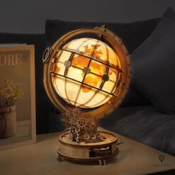 Globe Terrestre En Bois à Assembler