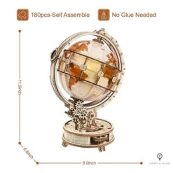 Globe Terrestre En Bois à Assembler 11 Globe Terrestre En Bois à Assembler -Esprit Aviation Globe Terrestre en bois a assembler Esprit Aviation 1677212941