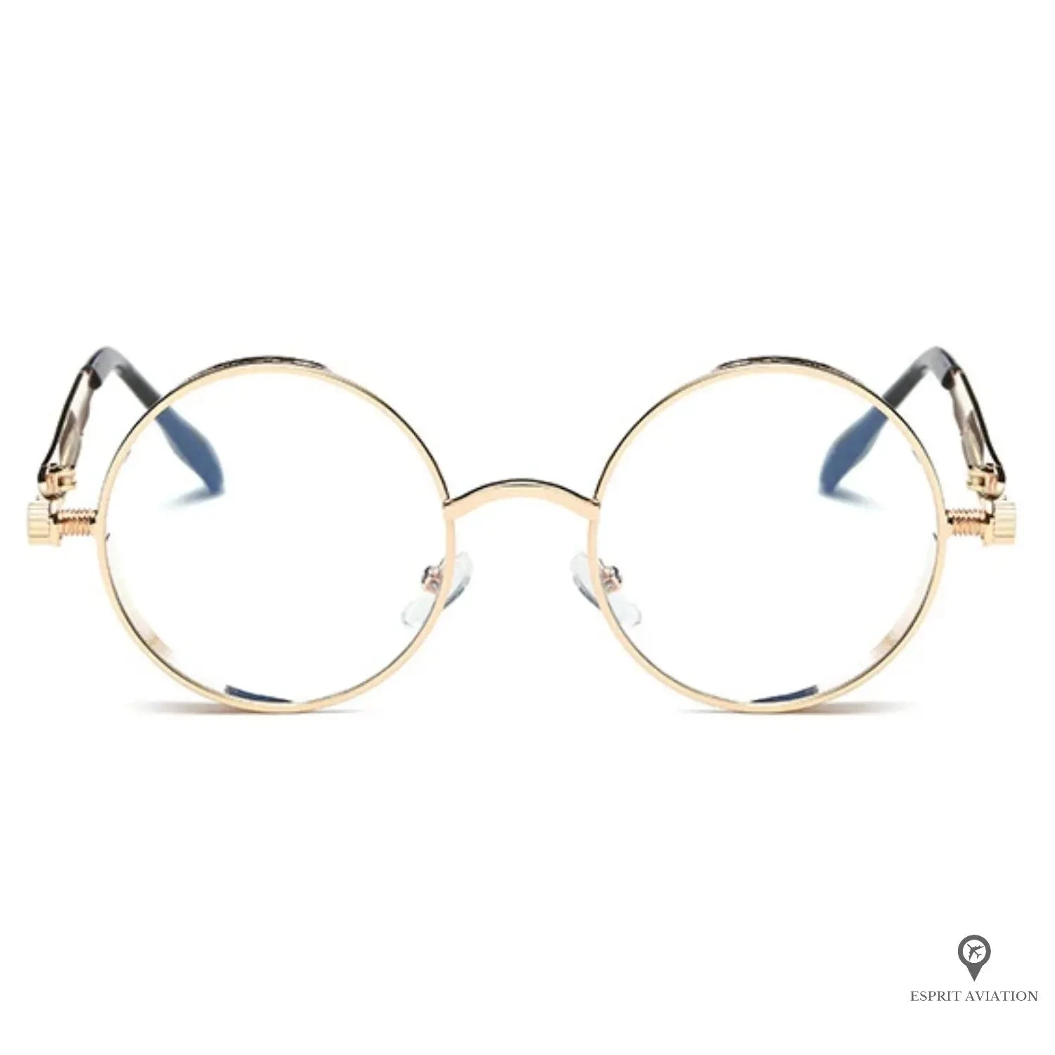 Lunette Aviateur Homme Ronde Transparente 4 Lunette Aviateur Homme Ronde Transparente – Image 2