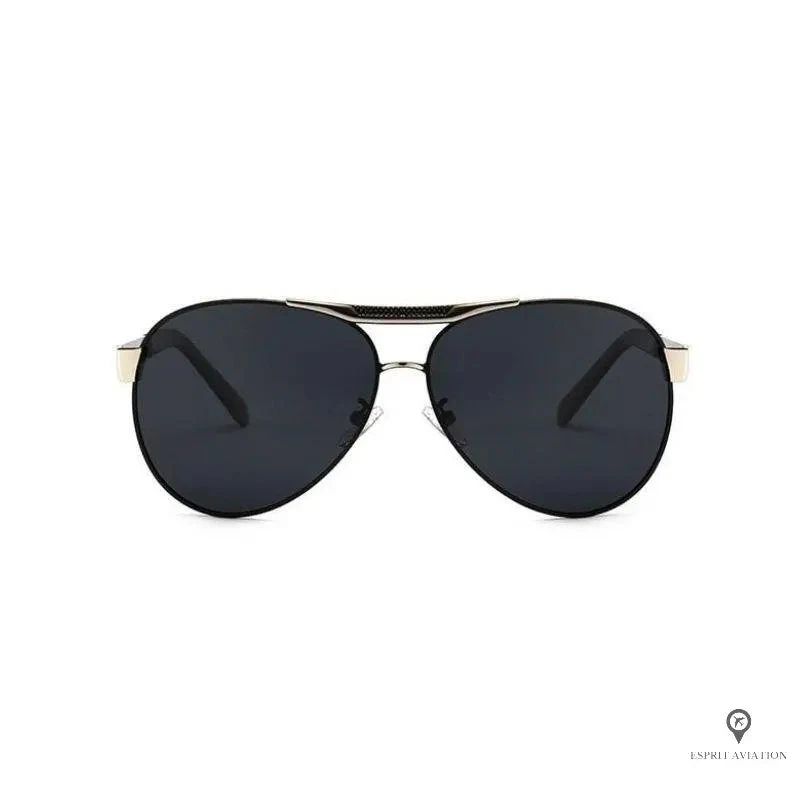 Lunette Aviateur Homme Solaire Noir 4 Lunette Aviateur Homme Solaire Noir – Image 2