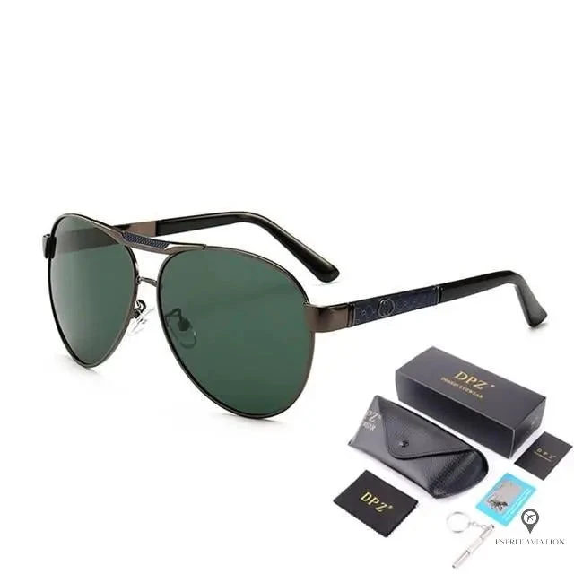 Lunette Aviateur Homme Soleil Style Pilote 5 Lunette Aviateur Homme Soleil Style Pilote – Image 3