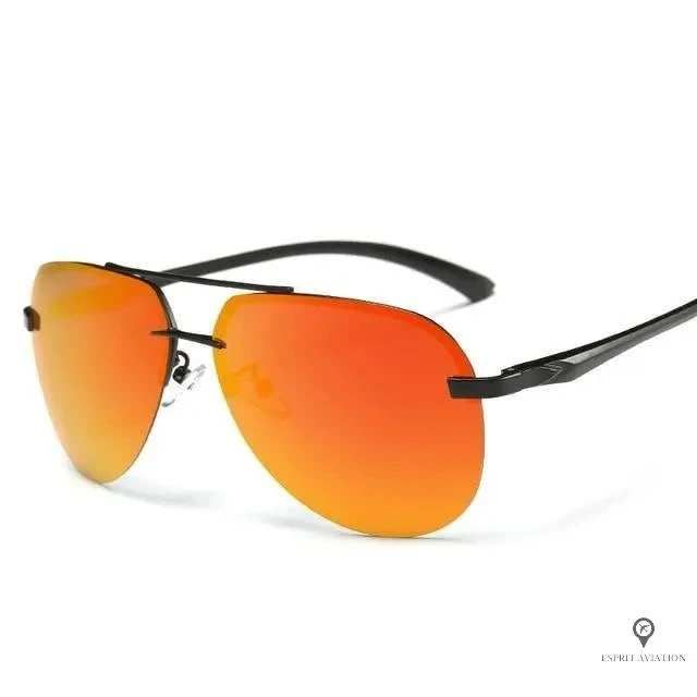 Lunette Aviateur Orange 3 Lunette Aviateur Orange