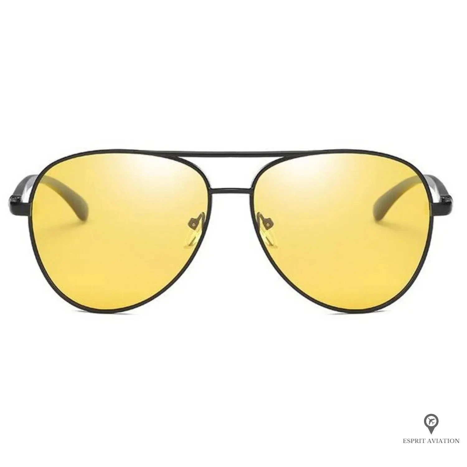 Lunette Pilote Homme Jaune 4 Lunette Pilote Homme Jaune – Image 2