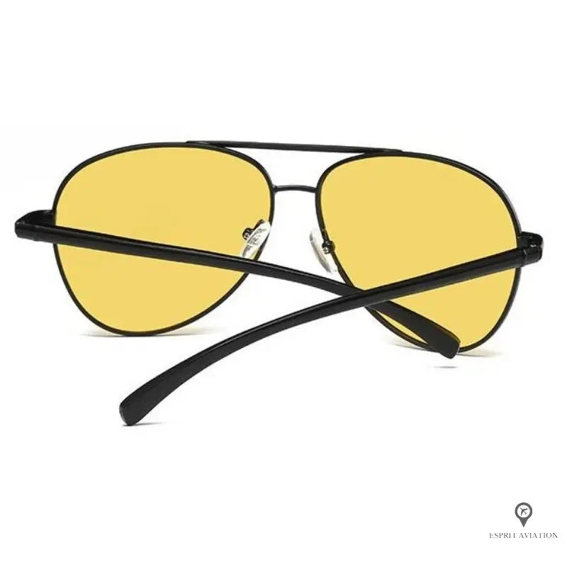 Lunette Pilote Homme Jaune 5 Lunette Pilote Homme Jaune – Image 3