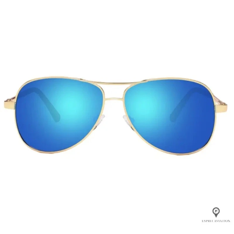 Lunette Soleil Aviateur Doré 4 Lunette Soleil Aviateur Doré – Image 2