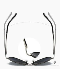 Lunette Soleil Aviateur Vue 7 Lunette Soleil Aviateur Vue -Esprit Aviation Lunette Soleil Aviateur Vue Esprit Aviation 1689998216474