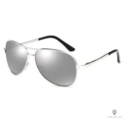 Lunette De Soleil Aviateur Effet Miroir