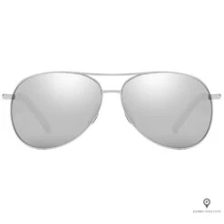 Lunette De Soleil Aviateur Homme Effet Miroir