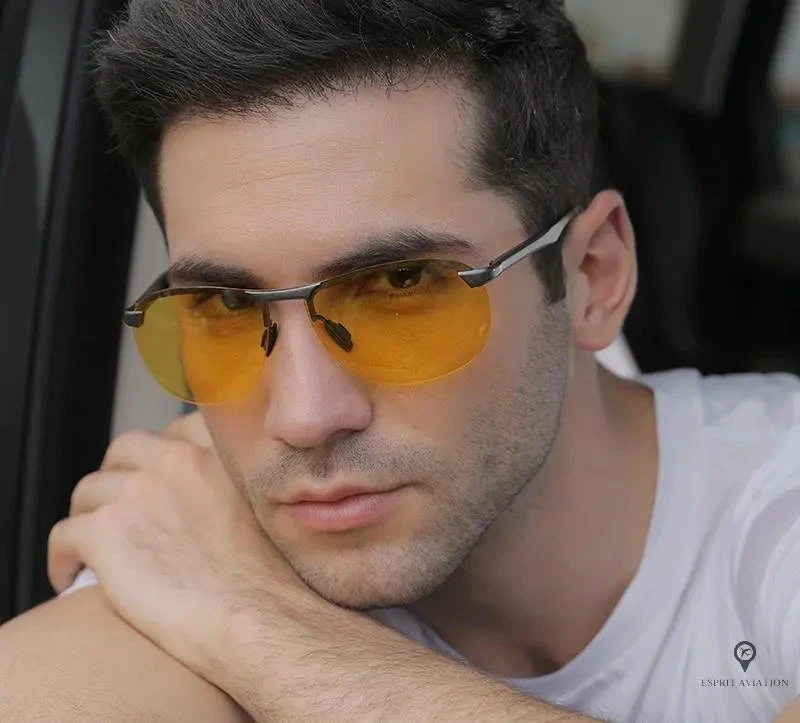 Lunettes De Soleil Aviateur Pilote D'Avion 5 Lunettes De Soleil Aviateur Pilote D'Avion – Image 3