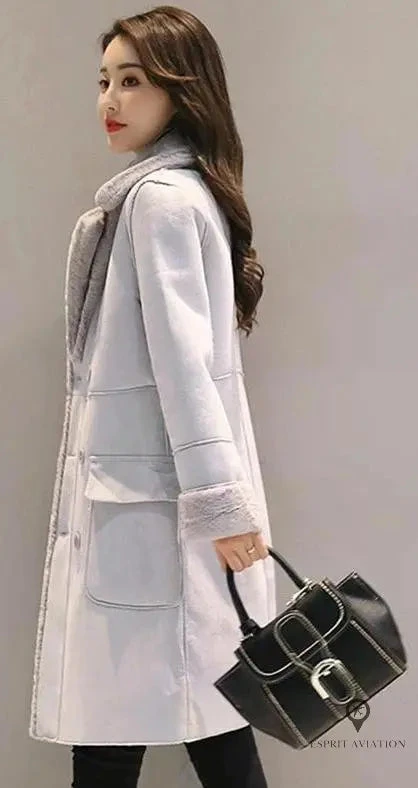 Manteau Aviateur Femme Classique 4 Manteau Aviateur Femme Classique – Image 2