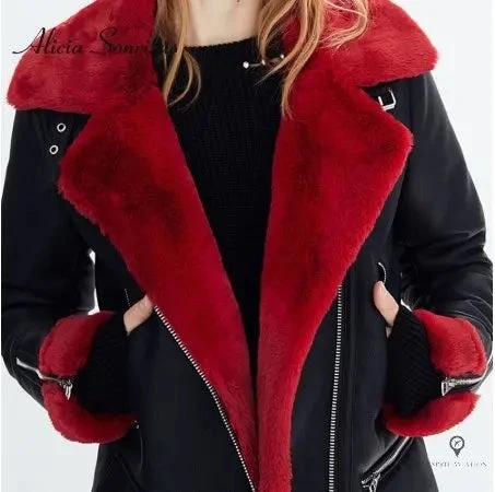 Manteau Aviateur Femme Fourrure 4 Manteau Aviateur Femme Fourrure – Image 2