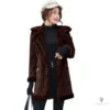 Manteau Aviateur Femme Mi-Long