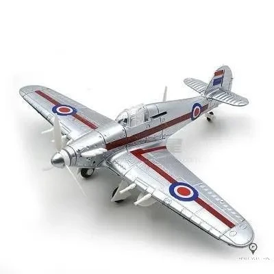 Maquette Chasseur Hurricane Argenté 3 Maquette Chasseur Hurricane Argenté