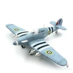 Maquette Chasseur Hurricane Bleu