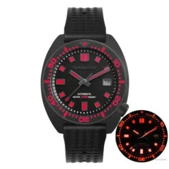Montre Automatique Aviateur Homme Silicone