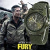 Montre Aviateur Brad Pitt Fury 1 Montre Aviateur Brad Pitt Fury -Esprit Aviation Montre Aviateur Brad Pitt Fury Esprit Aviation 1689999984218