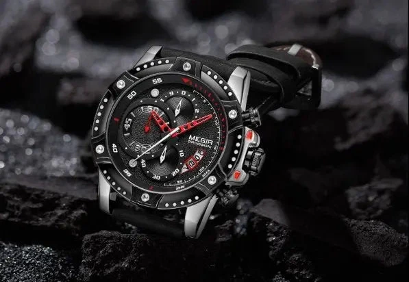 Montre Aviateur Chronographe Top Gun 4 Montre Aviateur Chronographe Top Gun – Image 2