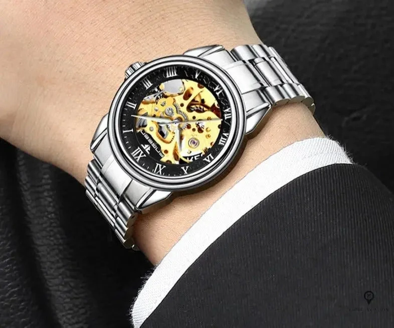 Montre Aviateur Hardlex Squelette 4 Montre Aviateur Hardlex Squelette – Image 2