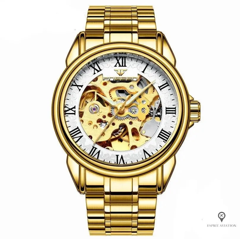 Montre Aviateur Hardlex Squelette 6 Montre Aviateur Hardlex Squelette – Image 4