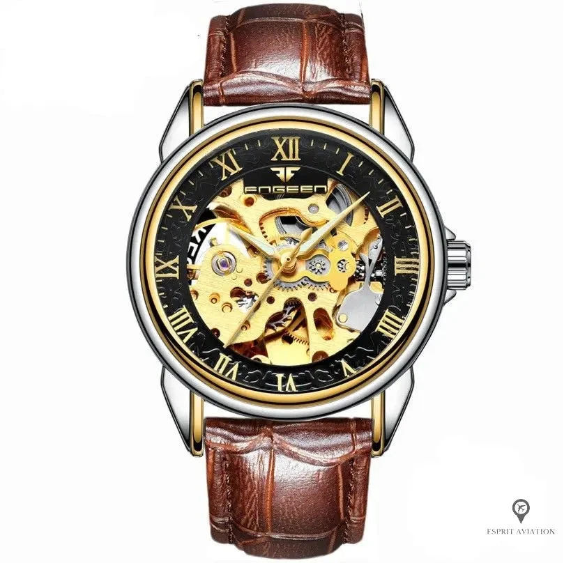 Montre Aviateur Hardlex Squelette 8 Montre Aviateur Hardlex Squelette – Image 6