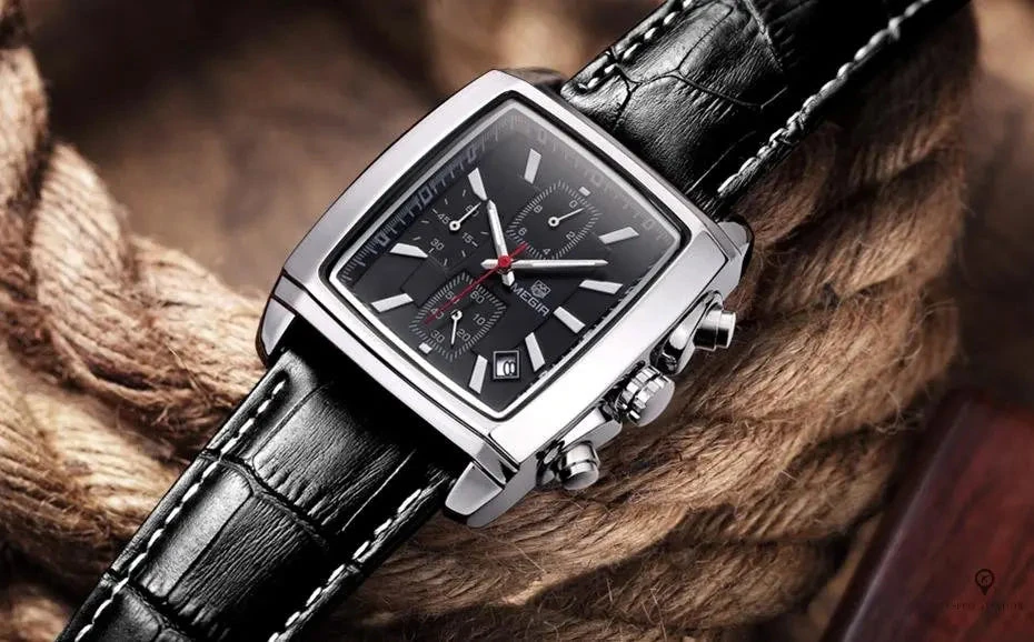 Montre Aviateur Homme Cadran Avion 5 Montre Aviateur Homme Cadran Avion – Image 3