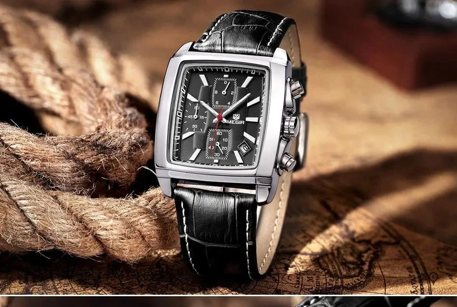 Montre Aviateur Homme Cadran Avion 7 Montre Aviateur Homme Cadran Avion – Image 5