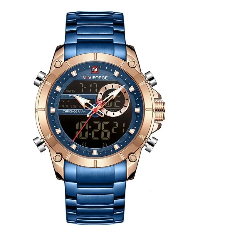 Montre Aviateur Homme Navy 4 Montre Aviateur Homme Navy – Image 2