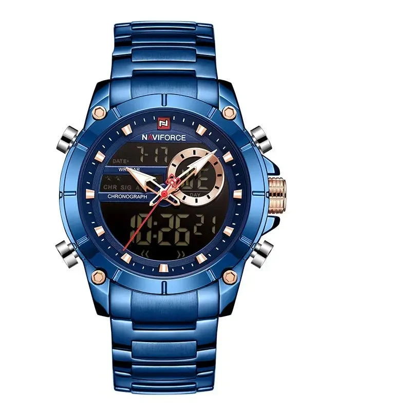 Montre Aviateur Homme Navy 7 Montre Aviateur Homme Navy – Image 5