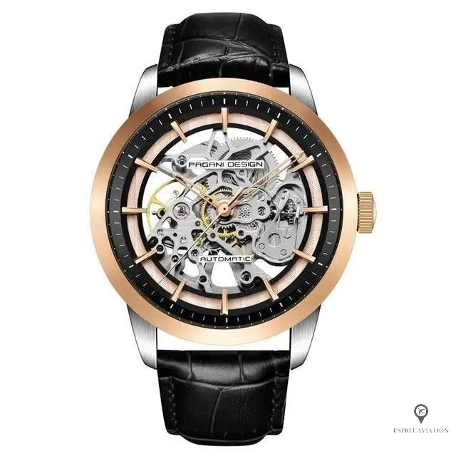 Montre Aviateur Mécanisme Apparent Homme 3 Montre Aviateur Mécanisme Apparent Homme