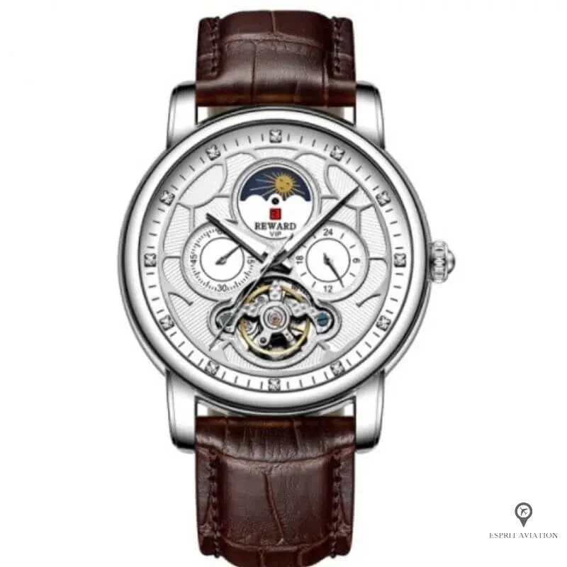 Montre Aviateur Militaire Automatique Homme 4 Montre Aviateur Militaire Automatique Homme – Image 2