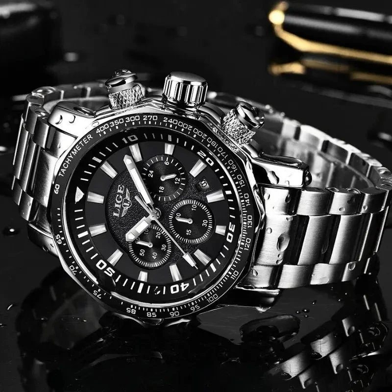 Montre Aviateur Militaire Quartz Suisse 4 Montre Aviateur Militaire Quartz Suisse – Image 2