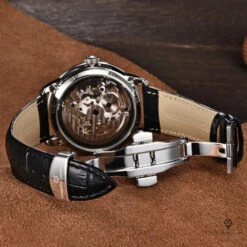 Montre Aviateur Squelette 7 Montre Aviateur Squelette -Esprit Aviation Montre Aviateur Squelette Esprit Aviation 1690000160729