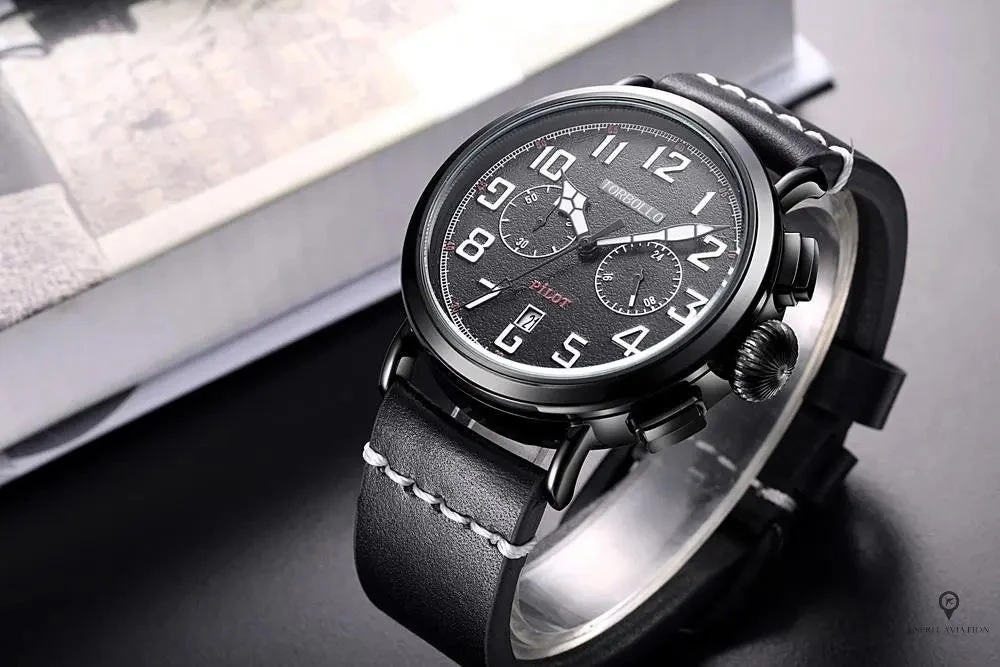 Montre Aviateur De Bord Avion 5 Montre Aviateur De Bord Avion – Image 3