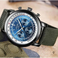 Montre Aviator Bleue 8 Montre Aviator Bleue -Esprit Aviation Montre Aviator Bleue Esprit Aviation 1690000376741