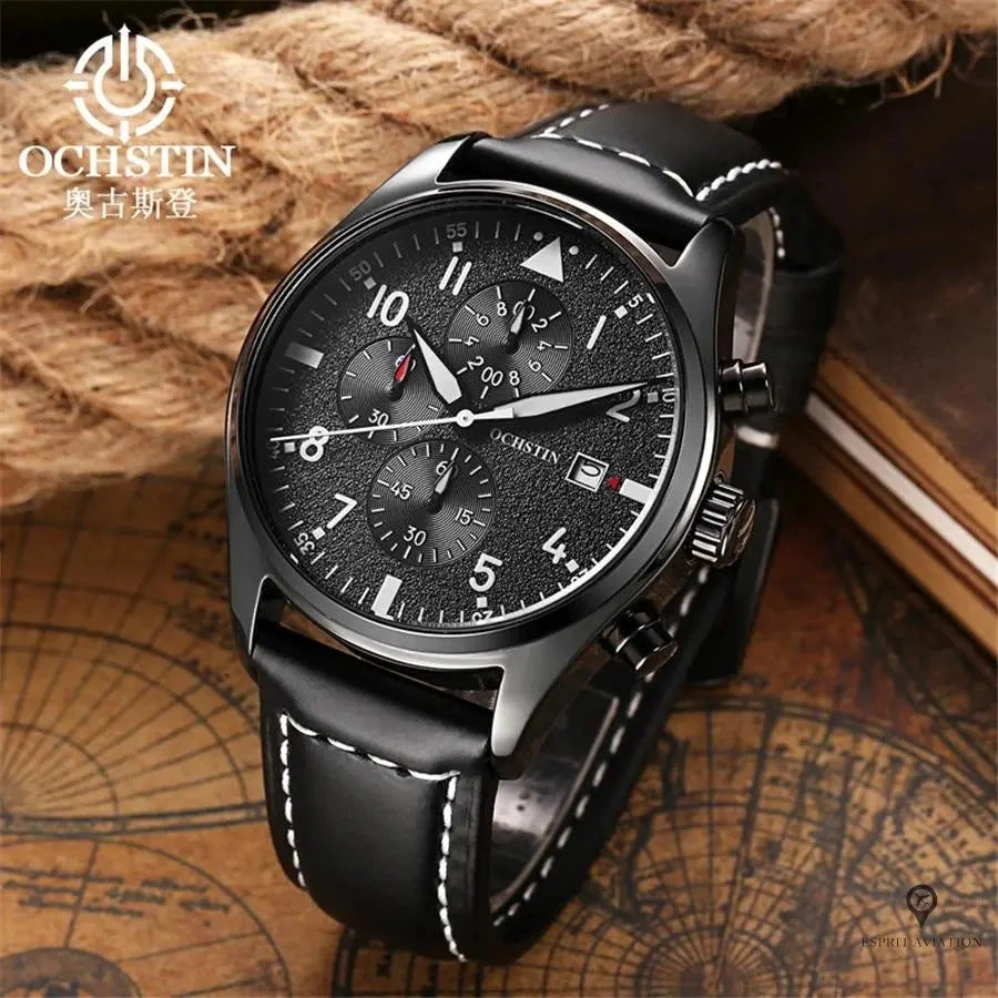 Montre Aviator Pour Homme 6 Montre Aviator Pour Homme – Image 4