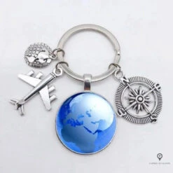 Porte Clés Avion Europe