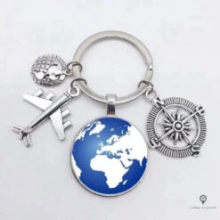 Porte Clés Avion Méditerranée