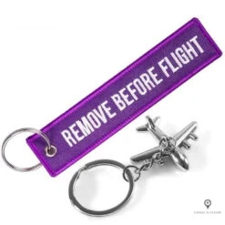 Porte Clés Avion Moderne
