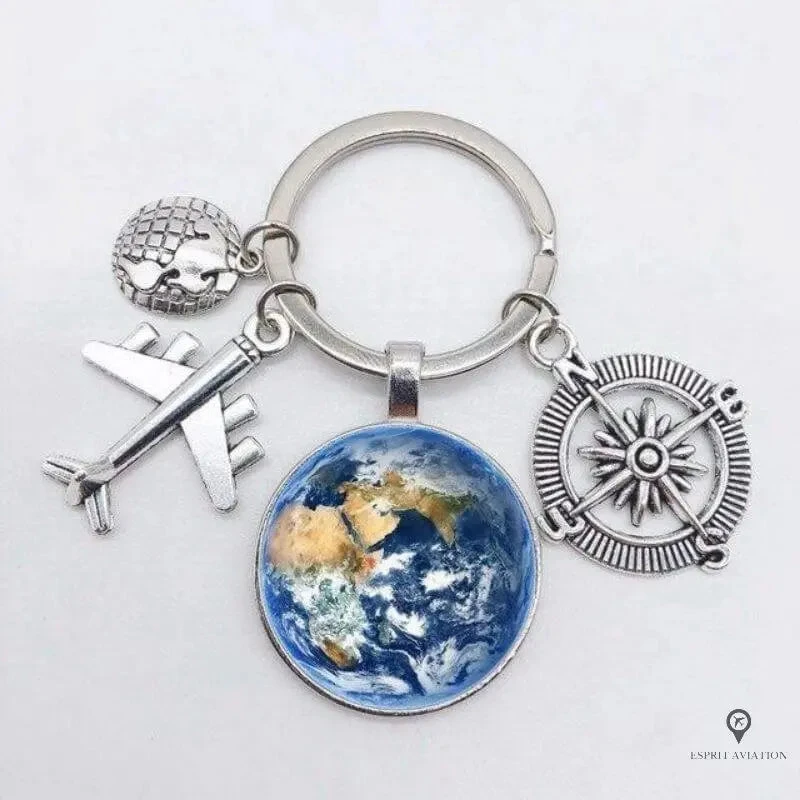Porte Clés Avion Planète Terre 3 Porte Clés Avion Planète Terre