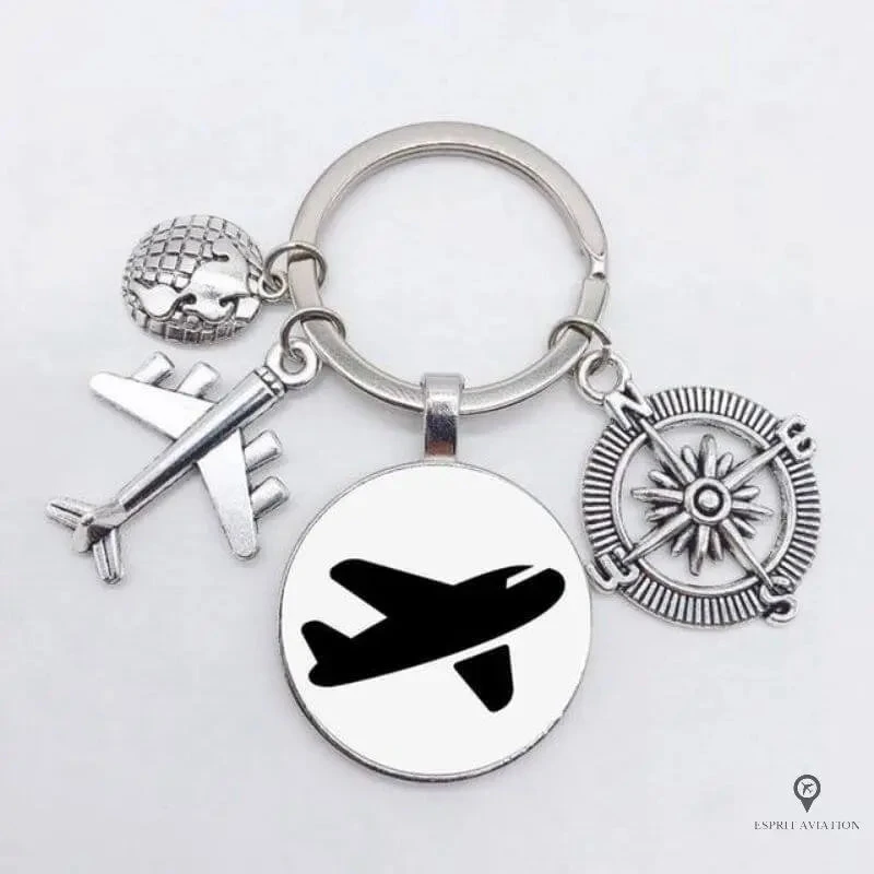 Porte Clés Avion Vecteur 3 Porte Clés Avion Vecteur