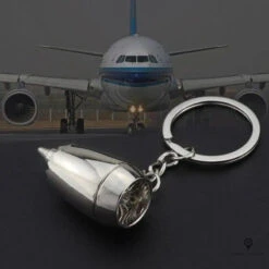 Porte Clés Moteur Avion