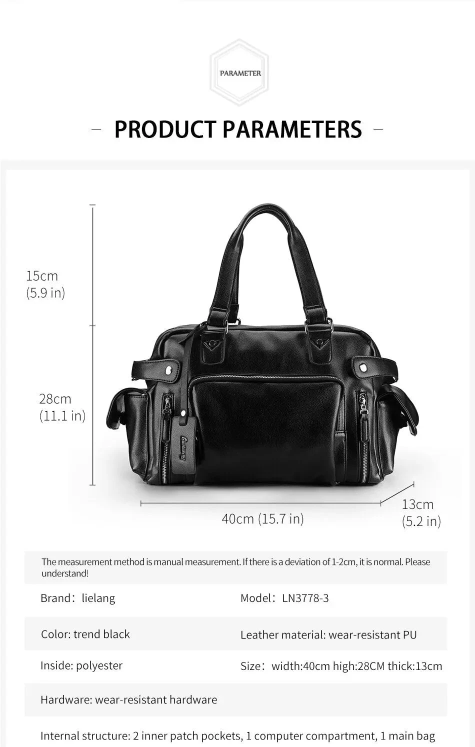 Sac De Voyage Résistant 5 Sac De Voyage Résistant – Image 3