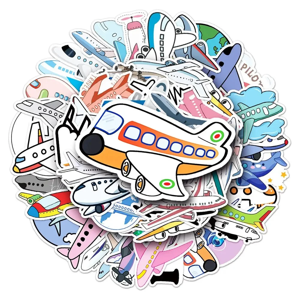 Sticker Avion Cartoon 5 Sticker Avion Cartoon – Image 3