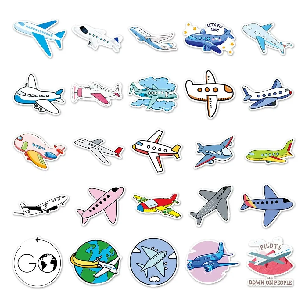 Sticker Avion Cartoon 6 Sticker Avion Cartoon – Image 4