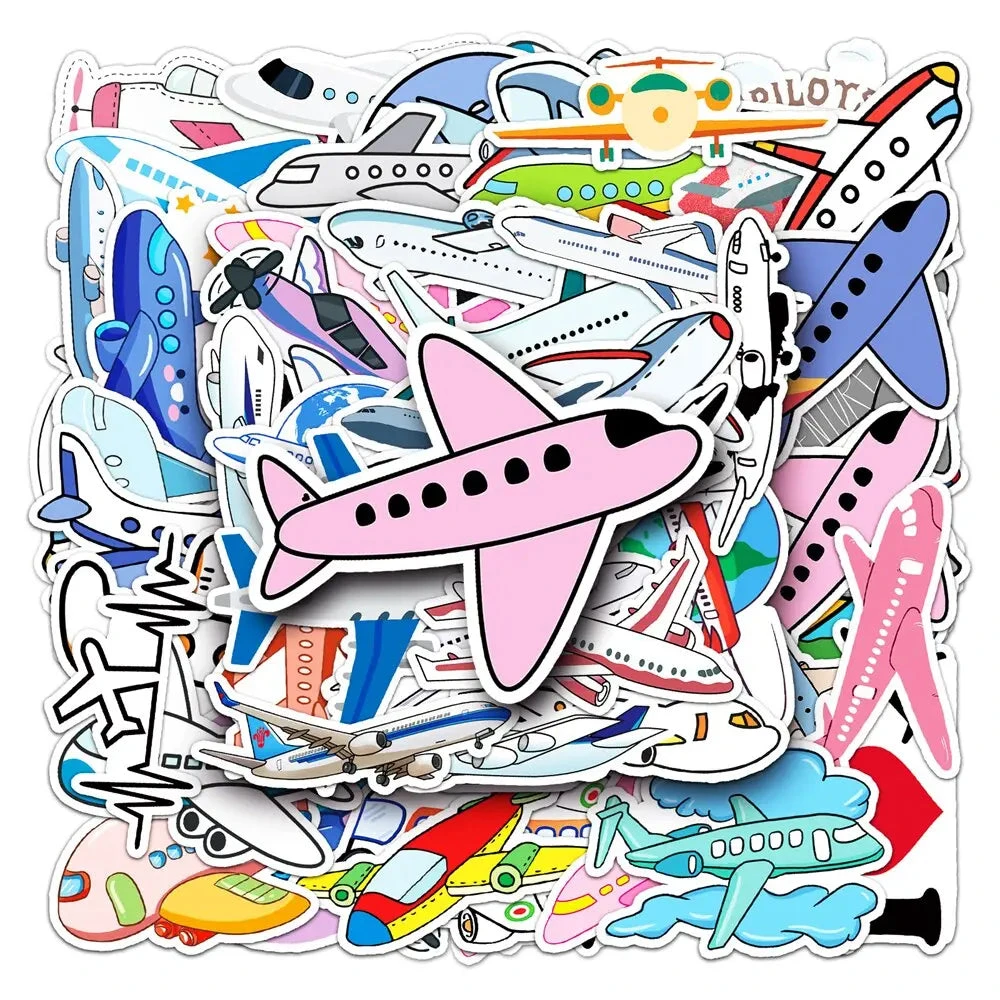Sticker Avion Cartoon 7 Sticker Avion Cartoon – Image 5