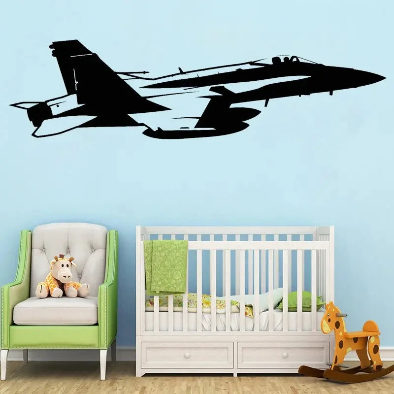 Sticker Mural Avion De Chasse 4 Sticker Mural Avion De Chasse – Image 2